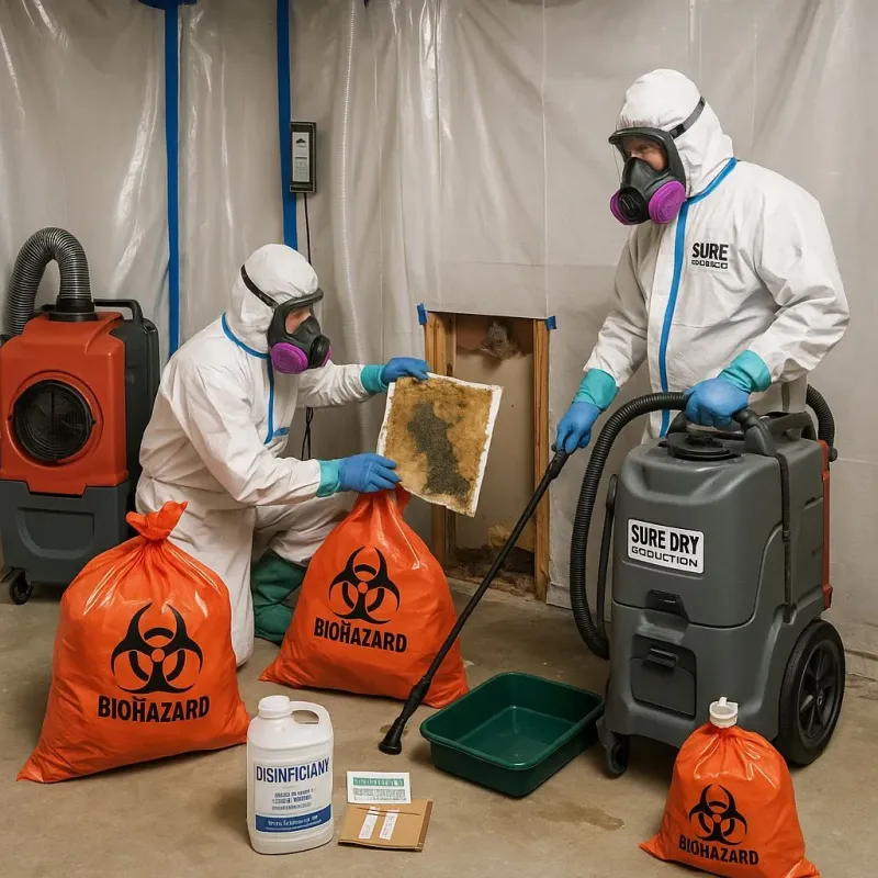 Contaminated Water Handling Protocols process in Howards Grove, WI