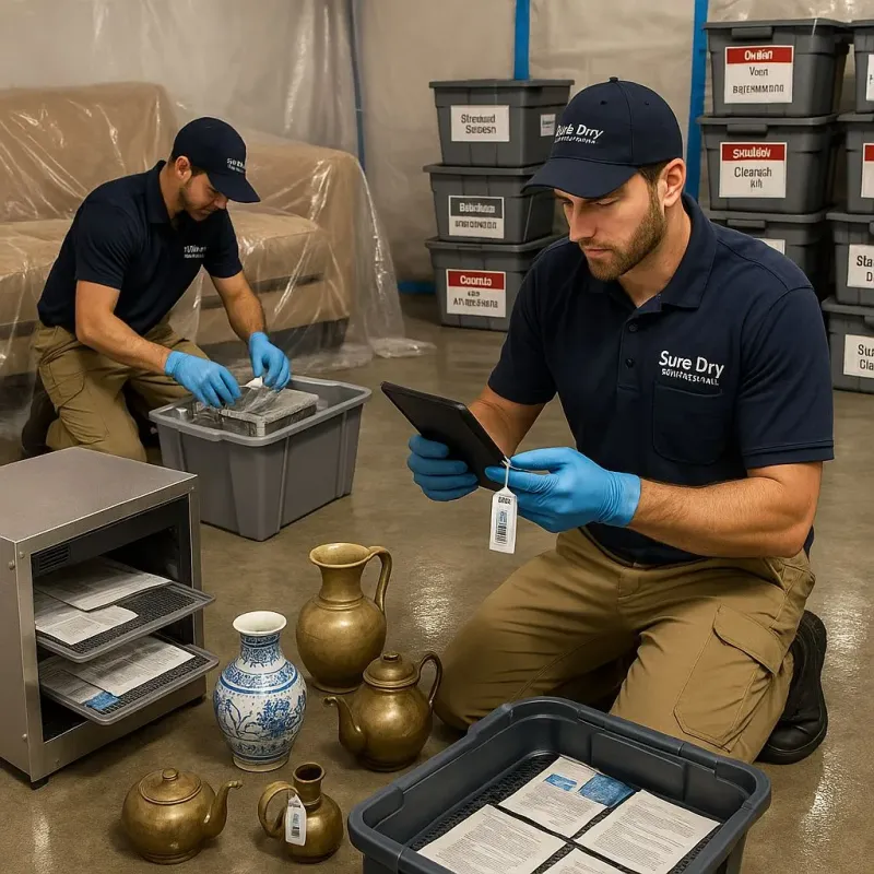 Content Protection and Restoration process in Howards Grove, WI