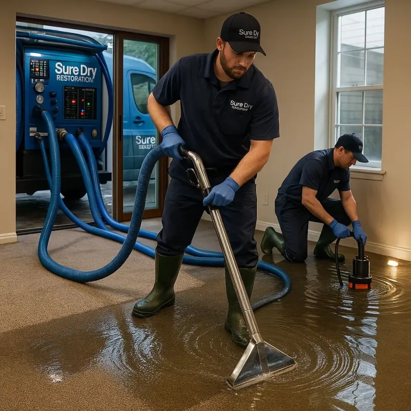 Water Extraction and Removal process in Howards Grove, WI